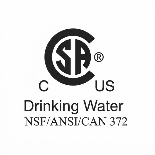 CSA-NSF372認證(飲用水系統組件-低鉛)
