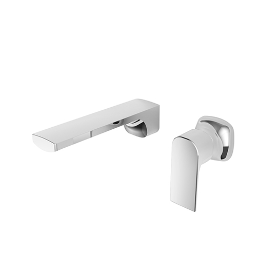 壁式單把冷熱檯面龍頭