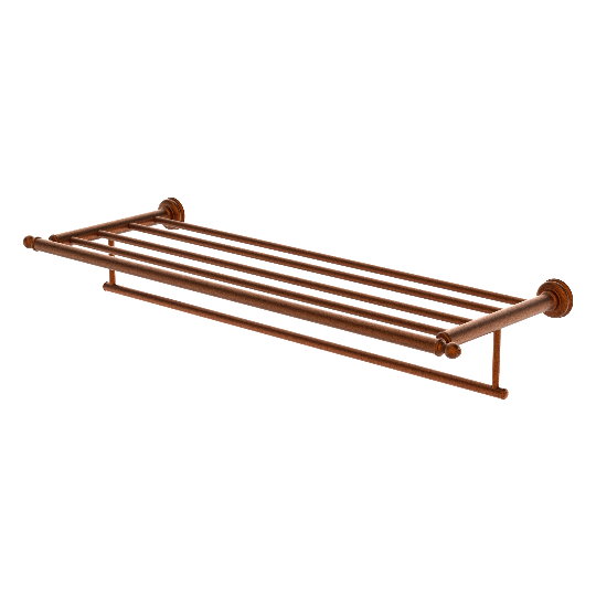 Bath Towel Rack With Rail