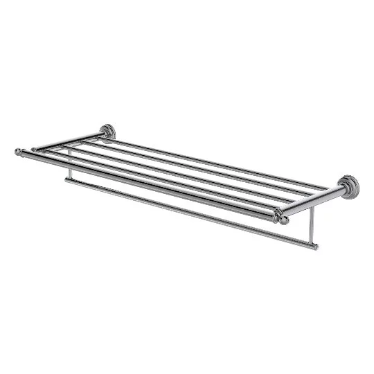 Bath Towel Rack With Rail 