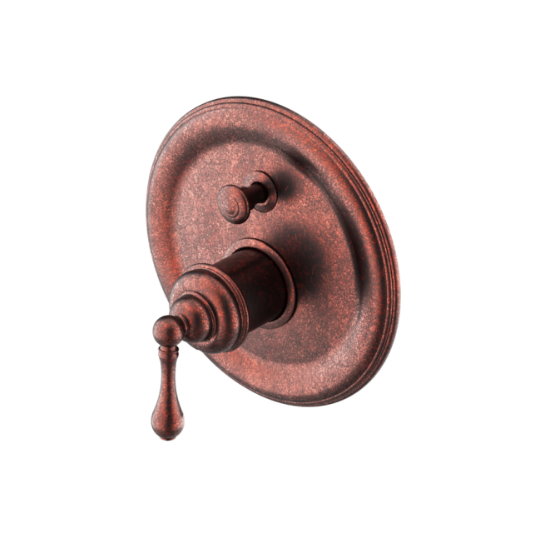 壁式單把雙控閥體組