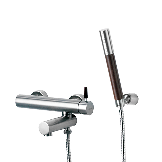 不鏽鋼浴缸/淋浴龍頭組+蓮蓬頭+掛架