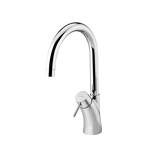 混合自由栓龍頭