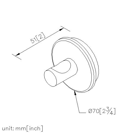 圓形掛衣勾(陶瓷) thumbnail 2