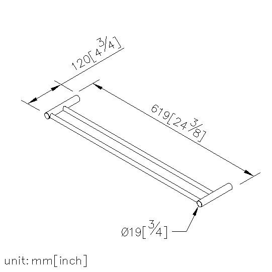 雙毛巾架組 thumbnail 2