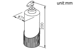 Freestanding Soap Dispenser thumbnail 2