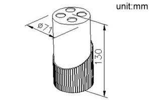 Freestanding Tooth Brush Holder thumbnail 2