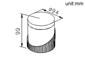 Freestanding Cotton Wool Pot thumbnail 2
