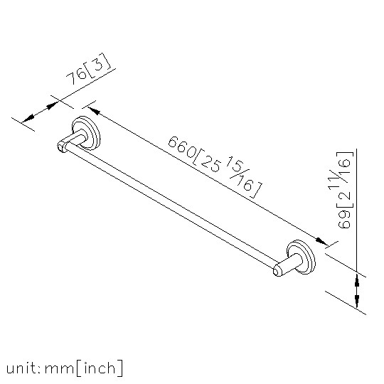 毛巾架組 600mm thumbnail 2